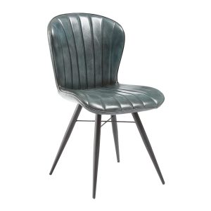 LENA Side Chair - Genuine Leather
