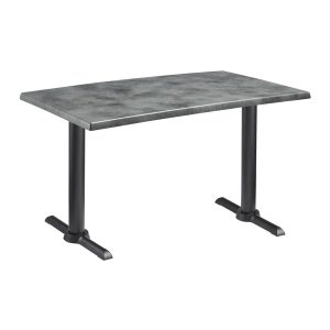 ENDURATOP Complete Dining Table - FLAT Auto-Adjust - Cement