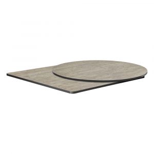 EXTREMA Table Top - Cement Textured