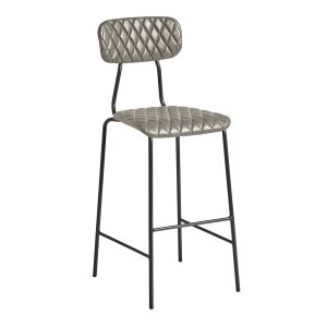 KARA – Bar Stool – Diamond Stitched