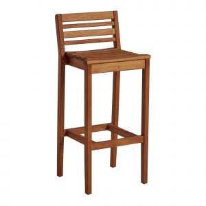 MORE Bar Stool - Robinia Wood